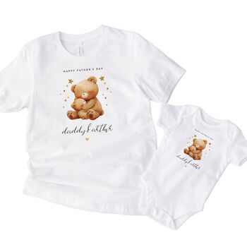 Personalised Daddy And Child Matching T Shirts Gift, 7 of 7