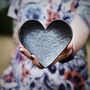 Personalised Steel Heart Dish, 11th Anniversary Gift, thumbnail 4 of 10