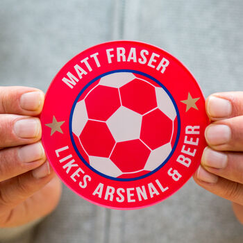Personalised Football Team Coaster, 3 of 11
