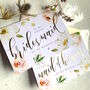 Gold Foil Maid Of Honour Card | Meadow Floral, thumbnail 2 of 4