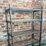 Industrial Steel Copper Wire Bookcase Shelving Unit 287, thumbnail 1 of 5