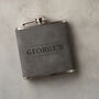 Personalised Name Hipflask Whiskey Gifts For Men Him, thumbnail 3 of 4