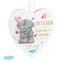 Personalised Me To You Hold You Forever Wooden Heart Decoration, thumbnail 3 of 3