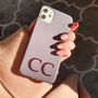 Grey On Grey Personalised Phone Case, thumbnail 6 of 6