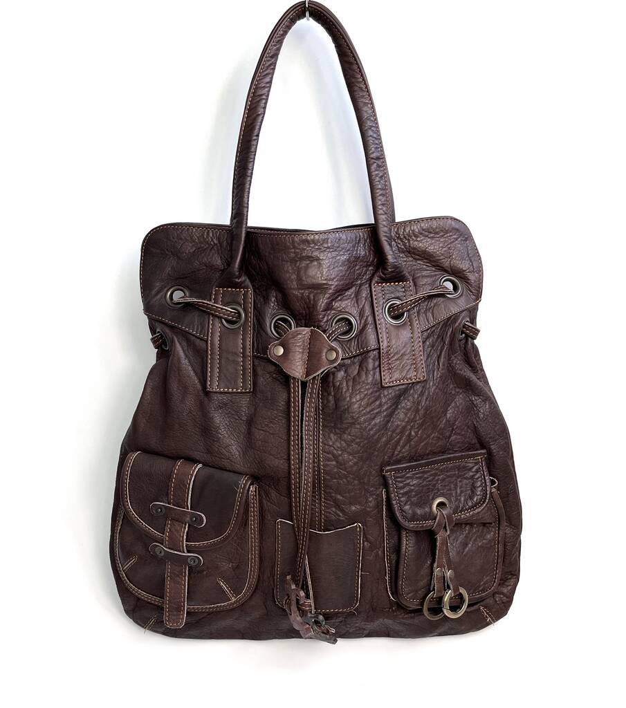 Brown Leather Bag, 1 of 3
