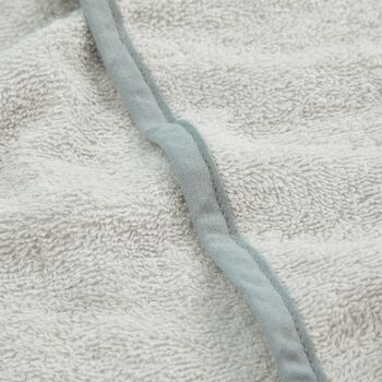 Personalised Large Grey Hooded Towel, 2 of 5