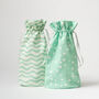 Two Reusable Luxury Fabric Gift Bags, thumbnail 2 of 12