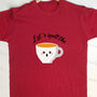 Personalised Adults Spill The Tea T Shirt, thumbnail 1 of 7