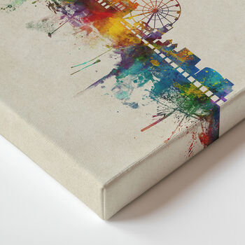 Blackpool Skyline Cityscape Art Print, 11 of 12