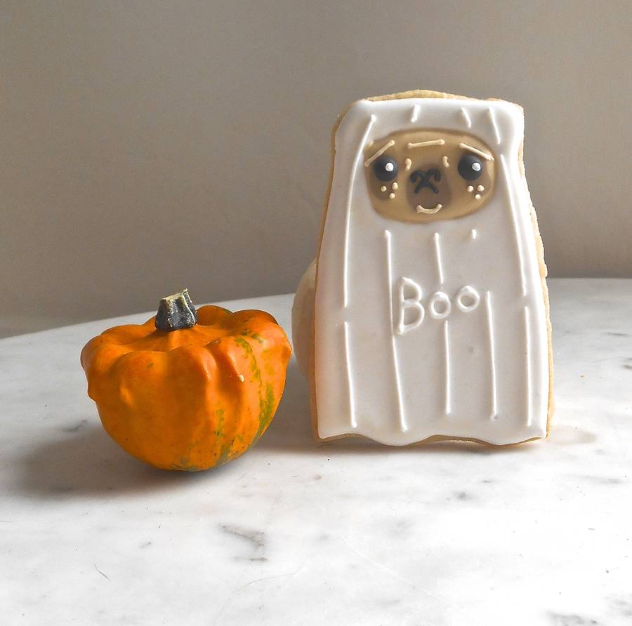 Ghost Pug Biscuit
