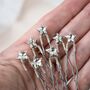 Celestial Star Wedding Hair Pin Set, thumbnail 6 of 6
