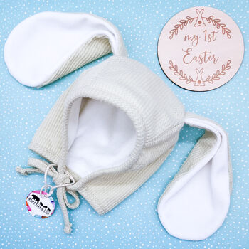 Easter Bunny Bonnet | Baby Spring Bonnet, 4 of 4