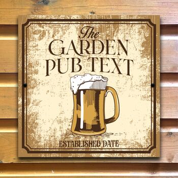 Garden Pub Shed Bar Sign, 10 of 12