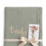 Personalised Baby Blanket Embroidered With Name Soft Customised, thumbnail 4 of 12