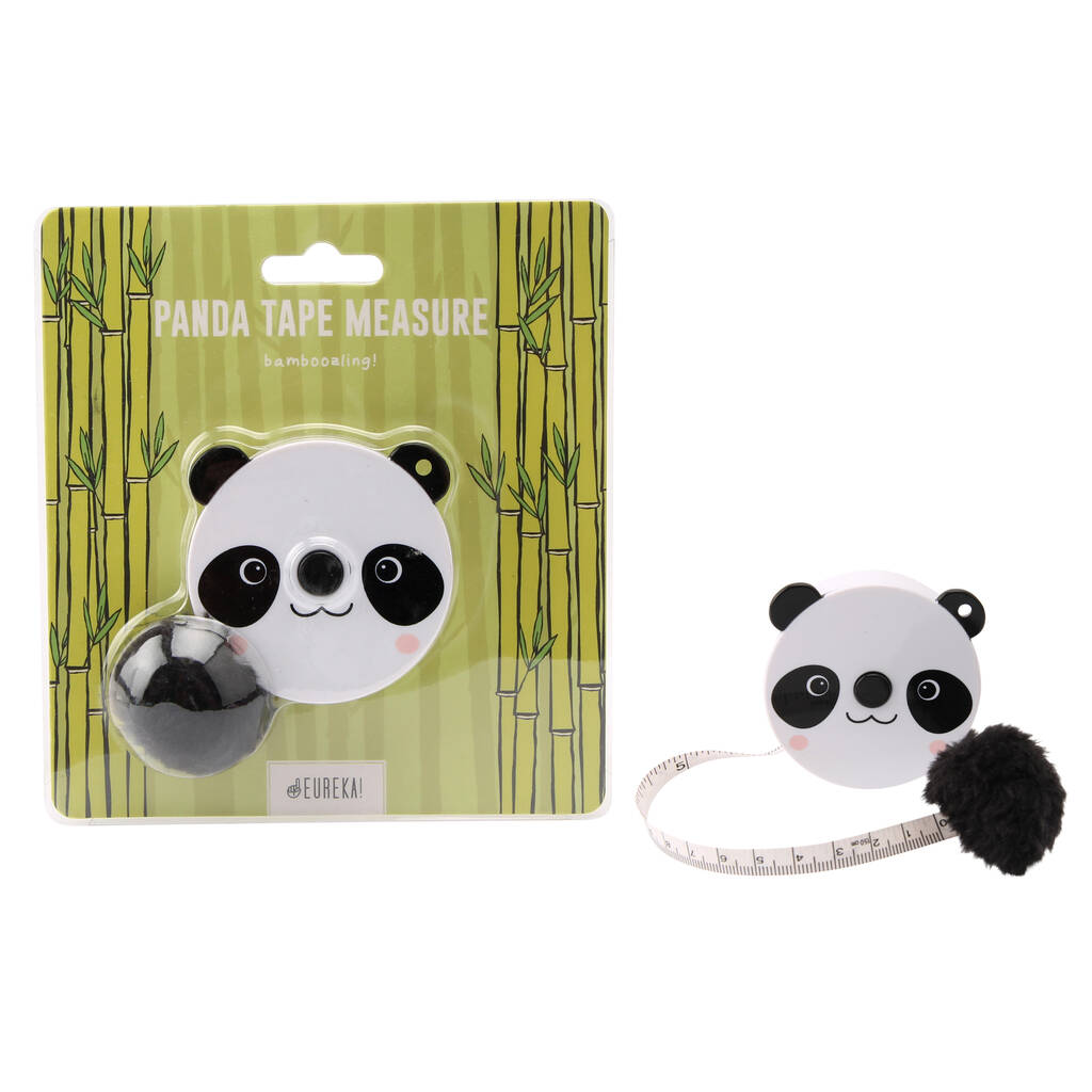 Panda Head Tape Measure In Gift Pack, 1 of 2