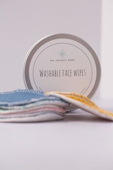 Personalised Assorted Reusable Face Wipes, 10 of 12