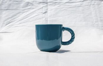 Set Of Six Pottery Mug Selected At Random, 5 of 7