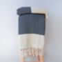 Herringbone Handwoven Sofa And Picnic Blanket, thumbnail 6 of 11