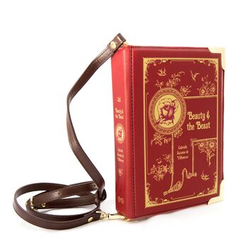 The Beauty And The Beast Red Book Large Handbag, 2 of 8