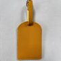 Personalised Vegan Leather Travel Tag, thumbnail 7 of 9