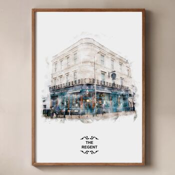 Favourite Pub Custom Print, 4 of 12