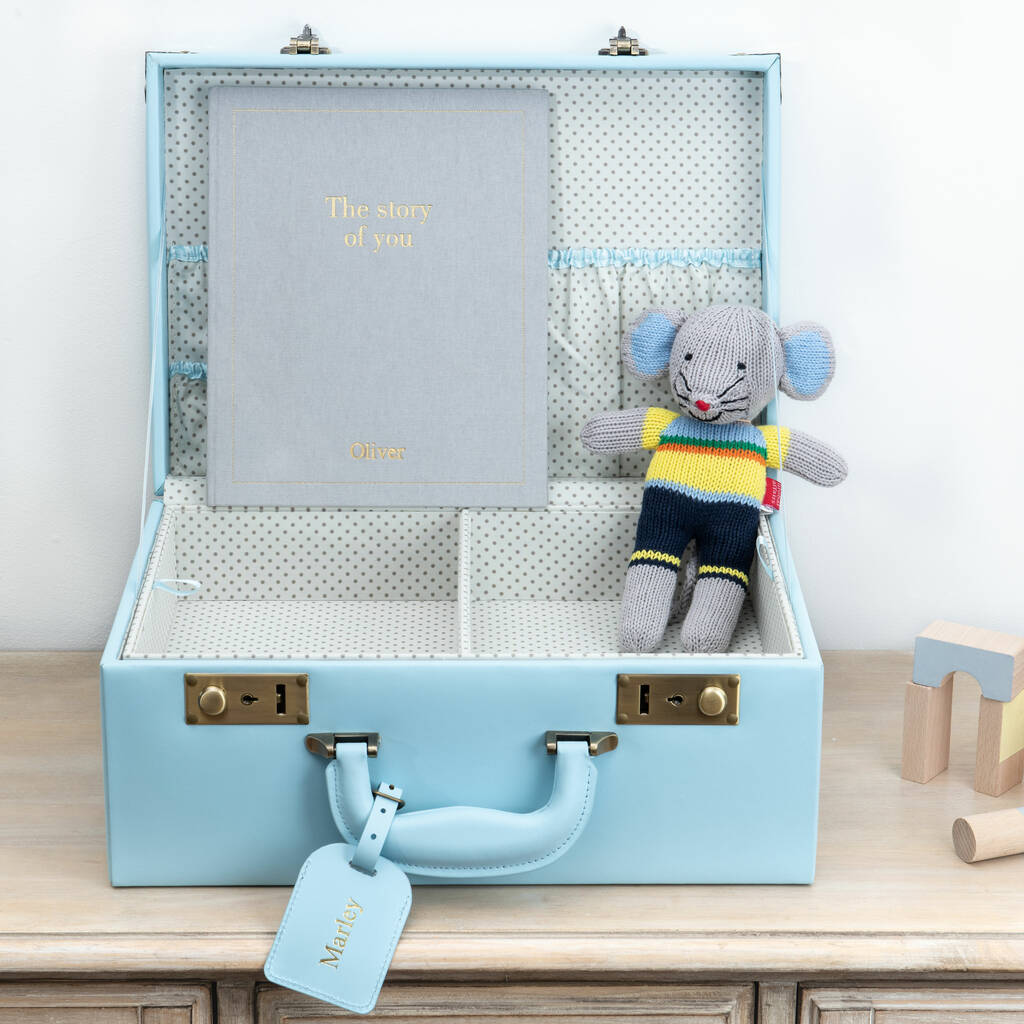Personalised Memory Suitcase Gift Bundle By meminio