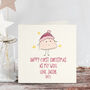 Happy First Christmas As My Wife Personalised Card C, thumbnail 1 of 5