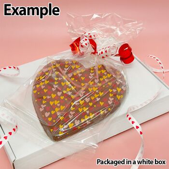 Large Milk Chocolate Heart Gift, 2 of 3