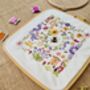 Bees And Blossoms Embroidery Pdf Pattern, thumbnail 4 of 11