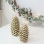 Pinecone Christmas Candle, thumbnail 3 of 7