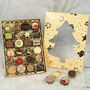 Gold Christmas Tree 24 Luxury Belgian Chocolate Box Selection. The Perfect Festive Gift, thumbnail 1 of 3