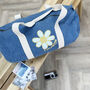 Floral Personalised Duffle Bag, thumbnail 1 of 3