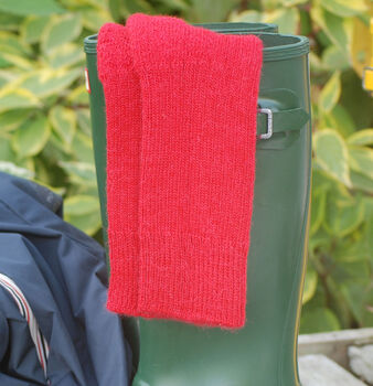 Alpaca Boot Socks For Children, 3 of 9
