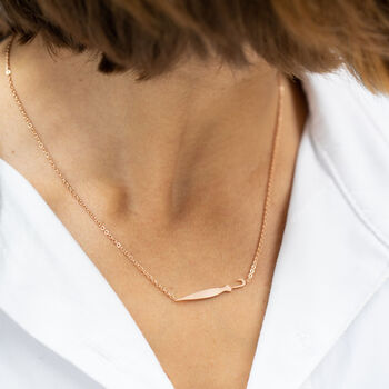 Protective Umbrella Rose Gold Necklace, 2 of 8