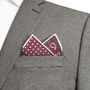 Luxury Versatile Men's Pocket Square For All Occasions, thumbnail 4 of 12