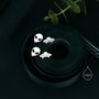 Mismatched Alien And Ufo Stud Earrings, thumbnail 3 of 9