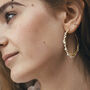 Isla Pearl Hoops, thumbnail 4 of 8