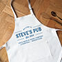 Personalised Pub Apron Home Bar Gift, thumbnail 3 of 3