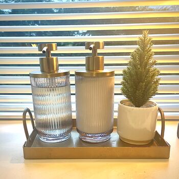 Art Deco Style Soap And Hand Dispensers, 2 of 6