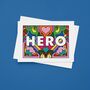 Hero Father's Day Greeting Card, thumbnail 1 of 4