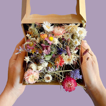 Wildflower Style Dried Flower Mix, 2 of 4
