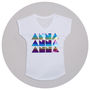 Personalised Adult Rainbow T Shirt, thumbnail 2 of 4