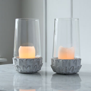 Concrete Leaves Candle Holder, 2 of 2