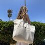 Personalised Large Canvas Tote Bag, thumbnail 3 of 5
