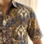Purple Batik Cotton Shirt, thumbnail 2 of 8