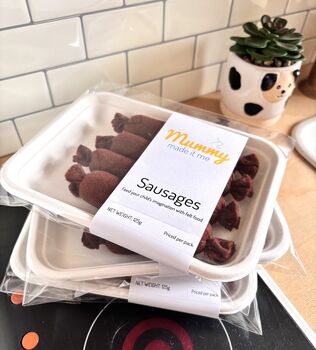 Pretend Play Felt Food Sausages, 3 of 5