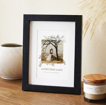 Personalised Memory Photo With Words Print, 3 of 8