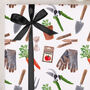 Three Sheets Of Vegetable Garden Wrapping Paper, thumbnail 1 of 2