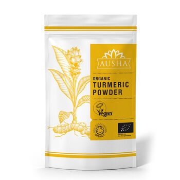 Ausha Great Taste Award Organic Turmeric Powder 500g Double Strength, 2 of 12