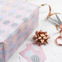 Pineapple Print Colourful Wrapping Paper, thumbnail 7 of 7